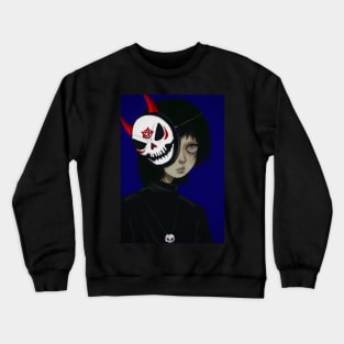 demon girl Crewneck Sweatshirt